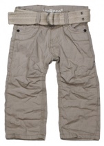 **UITVERKOCHT** VINROSE Z2011 Canvas broek SAM (zand/beige), 80 t/m 128