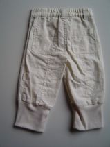 **UITVERKOCHT** SCHOEFFIES leuke linnen broek, maat 110, 122, 128